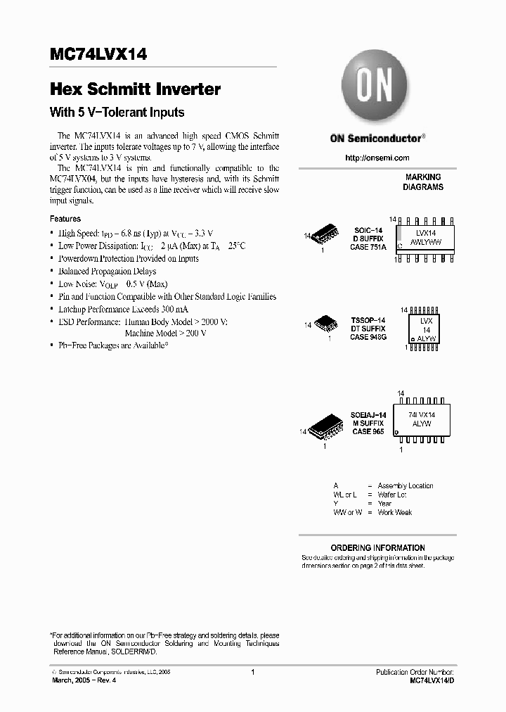 MC74LVX14DR2_749025.PDF Datasheet