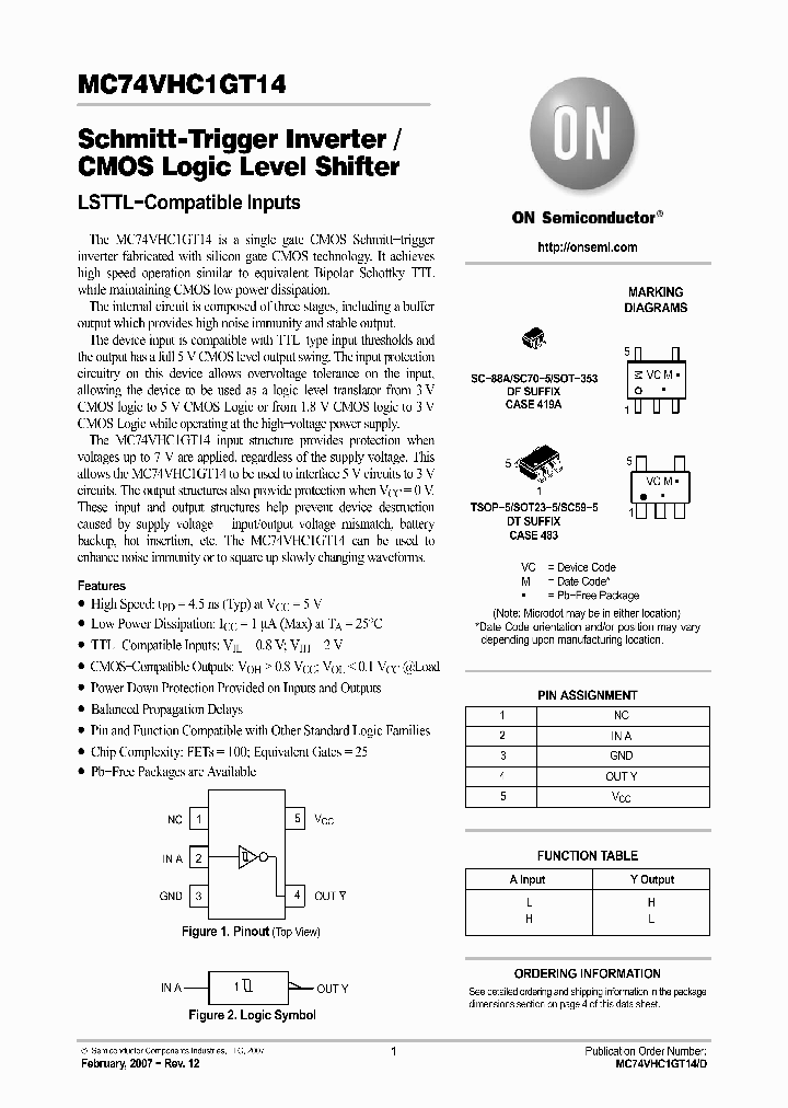 M74VHC1GT14DFT1G_749972.PDF Datasheet