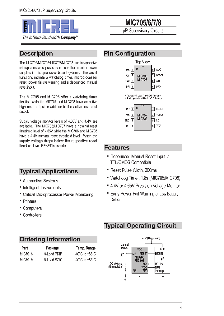 MIC70_679267.PDF Datasheet