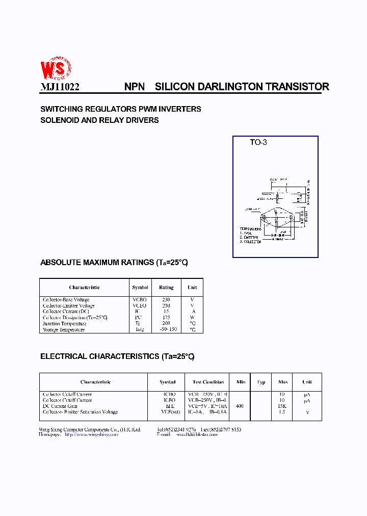 MJ11022_925831.PDF Datasheet