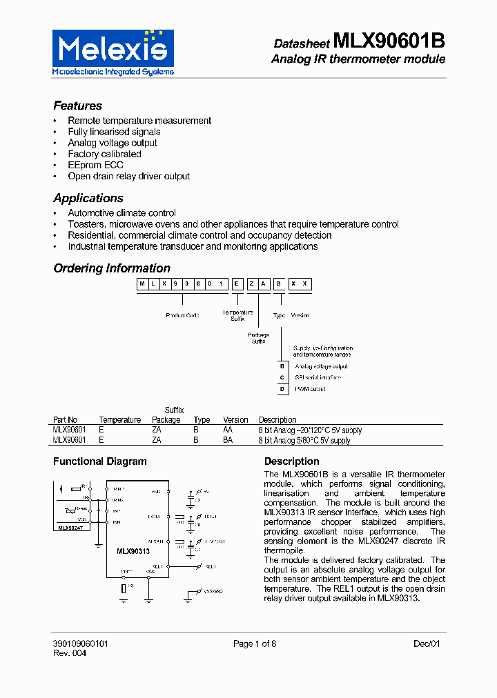 MLX90601B_714240.PDF Datasheet