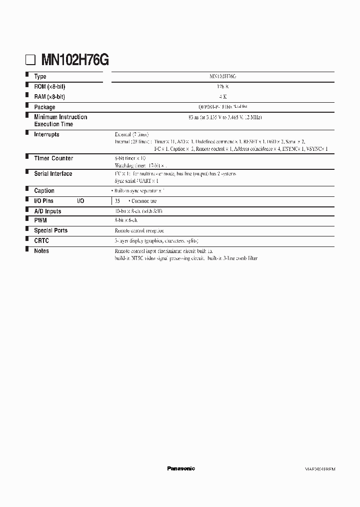 MN102H76G_894144.PDF Datasheet