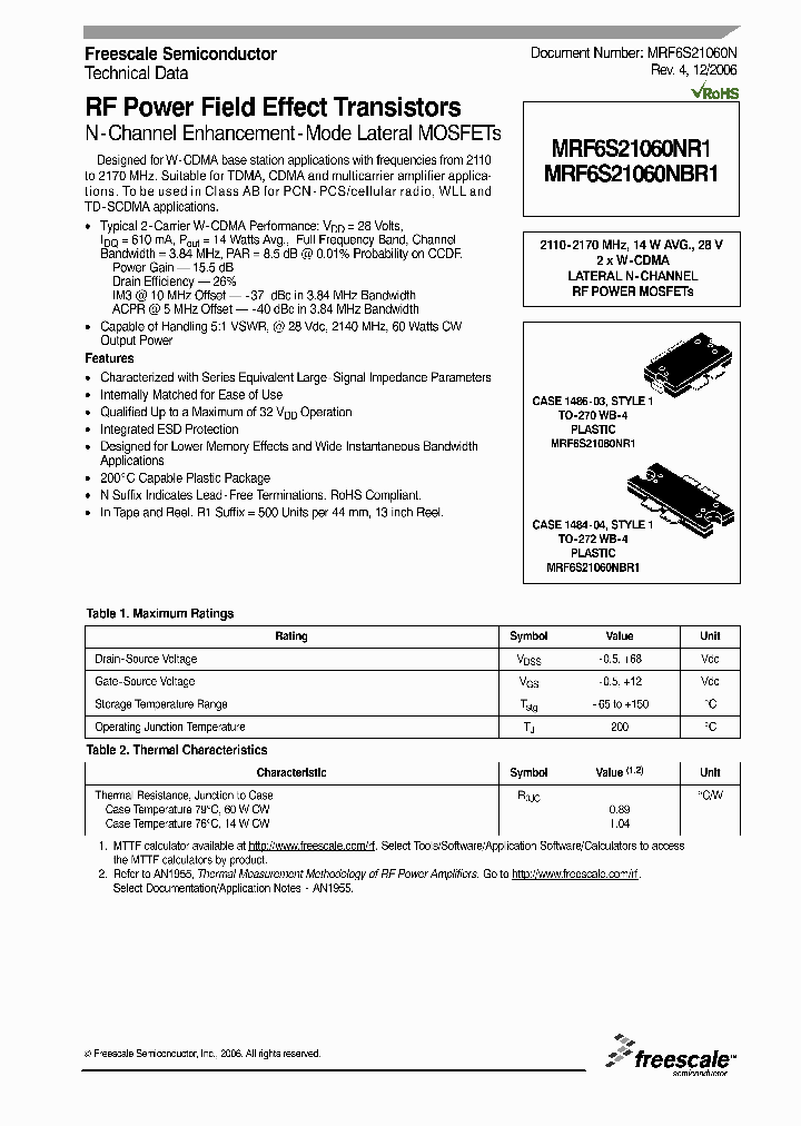 MRF6S21060NBR1_685250.PDF Datasheet