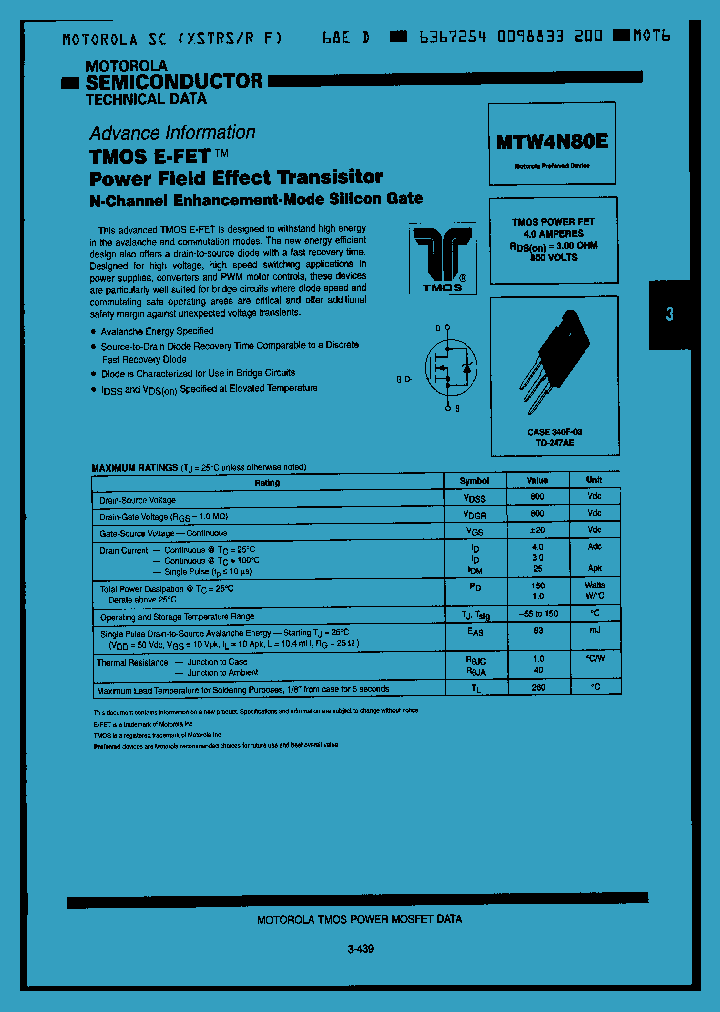 MTW4N80E_935520.PDF Datasheet