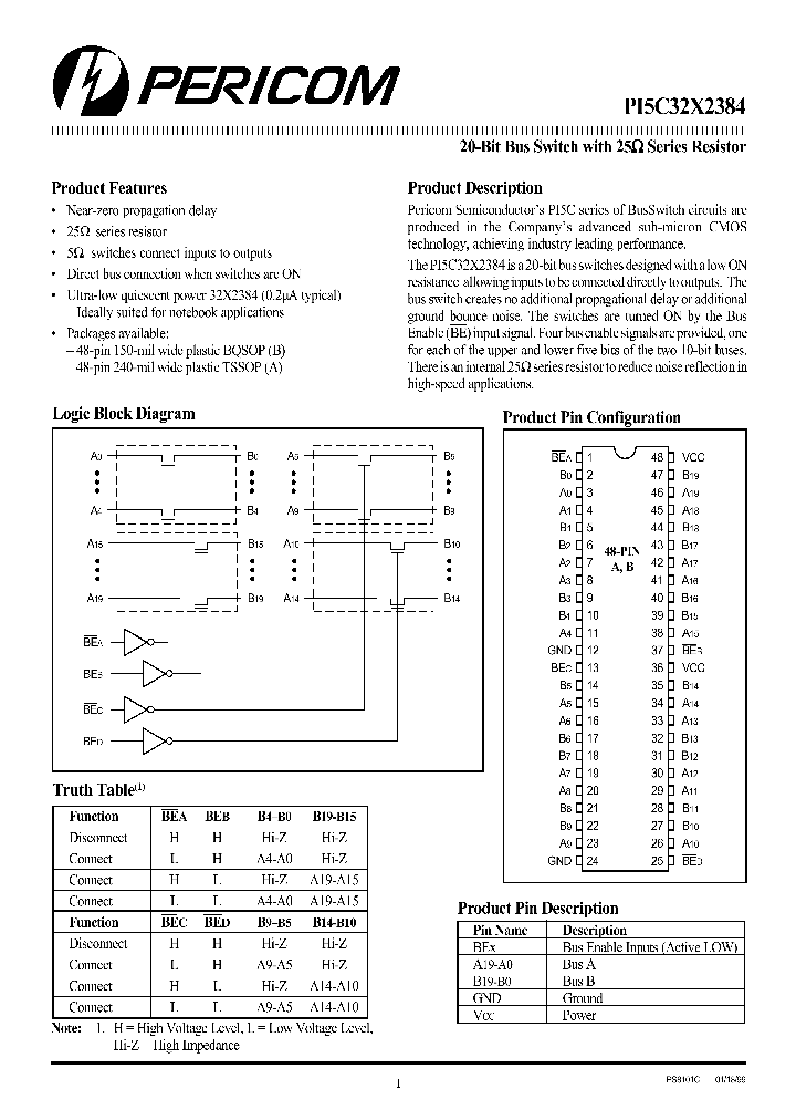 PI5C32X2384_903331.PDF Datasheet