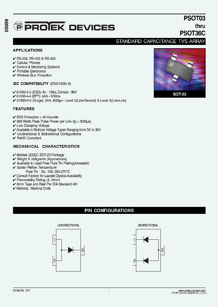 PROTEKDEVICES_823706.PDF Datasheet