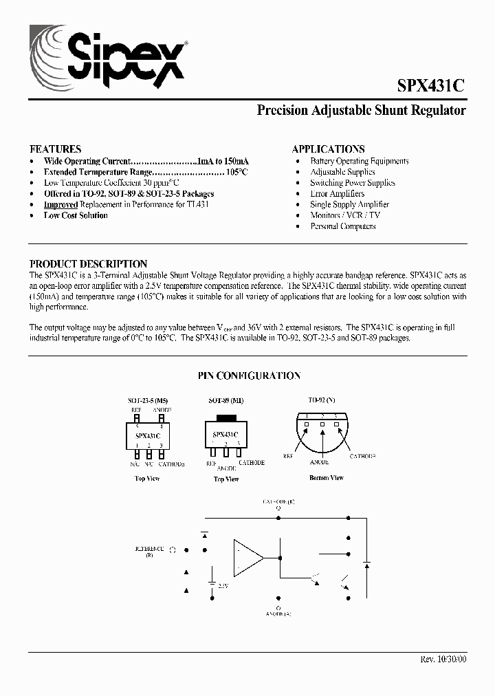 SPX431CN_950722.PDF Datasheet