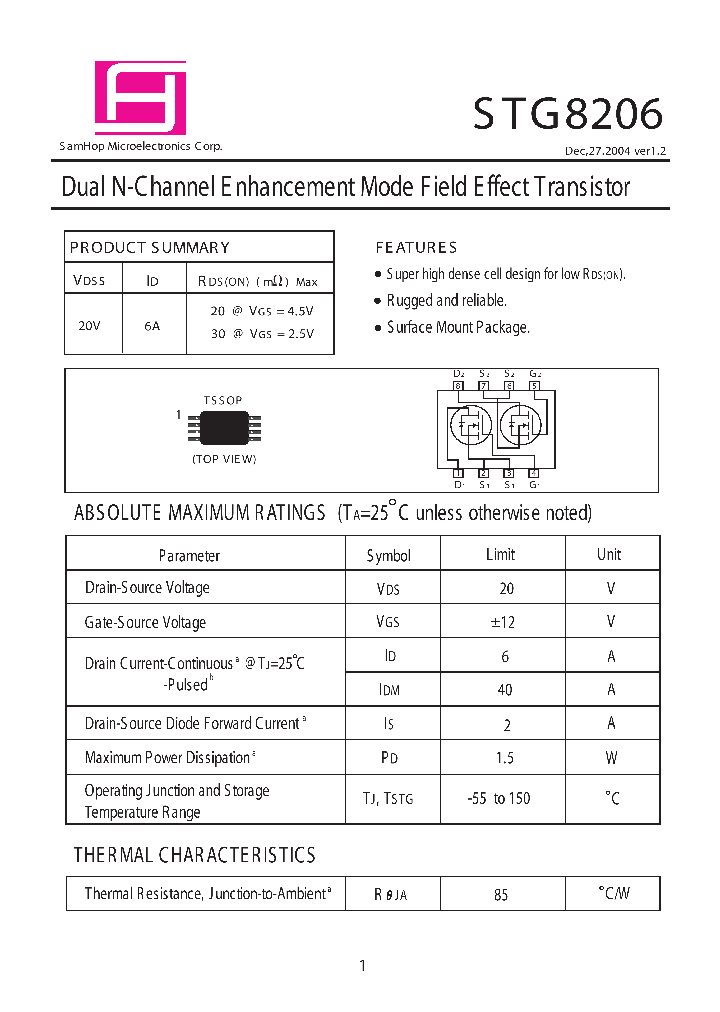STG8206_929868.PDF Datasheet