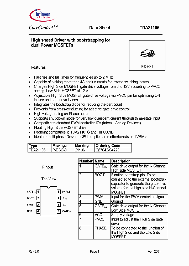 TDA21106_821118.PDF Datasheet