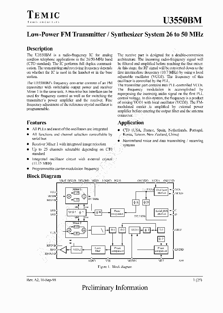 U3550BM_813804.PDF Datasheet