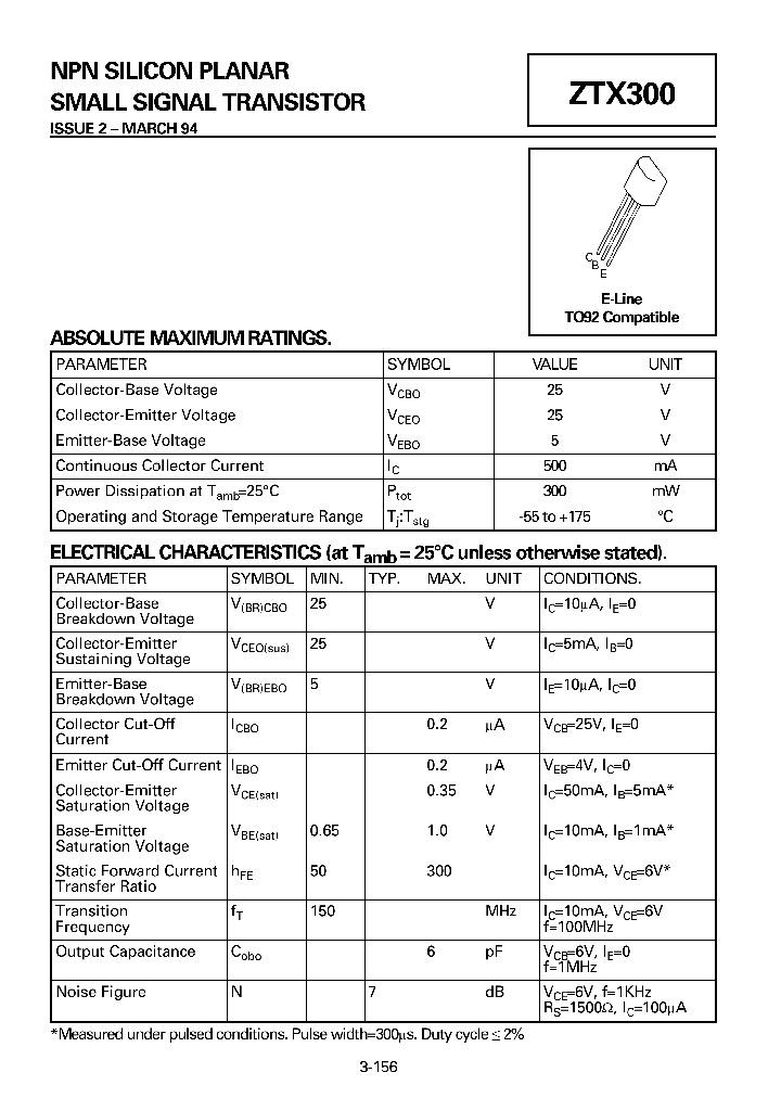 ZTX300_893019.PDF Datasheet