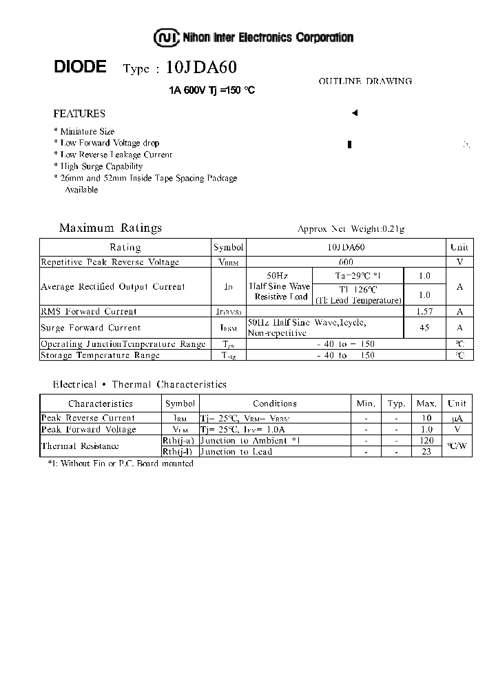 10JDA60_839509.PDF Datasheet