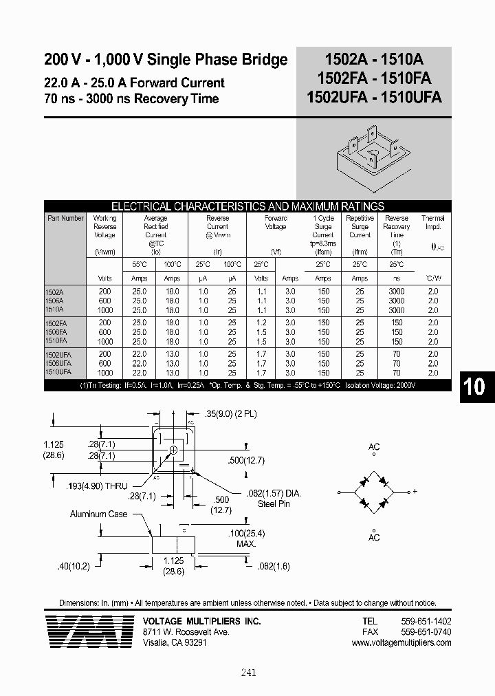 1510UFA_1190971.PDF Datasheet