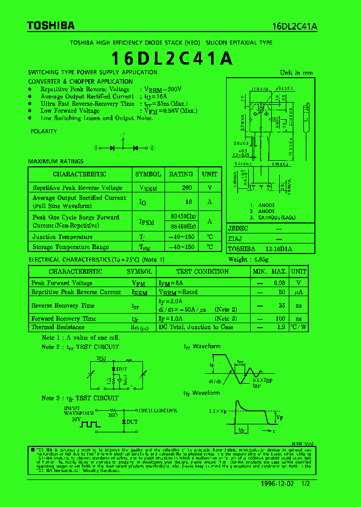 16DL2C41A_1191172.PDF Datasheet