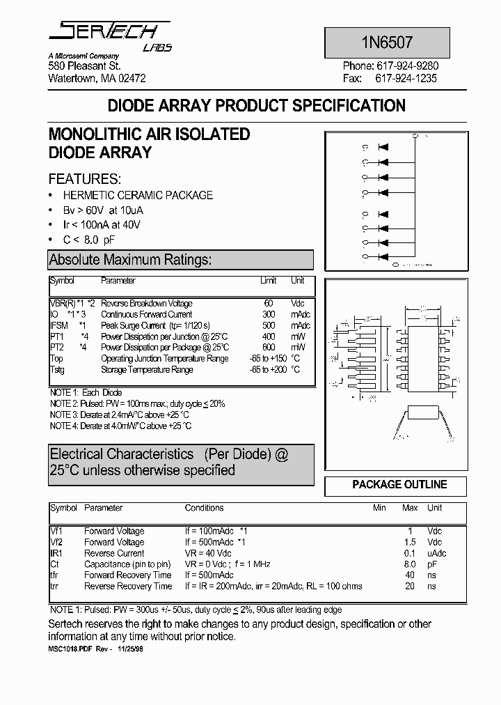 1N6507_1192315.PDF Datasheet