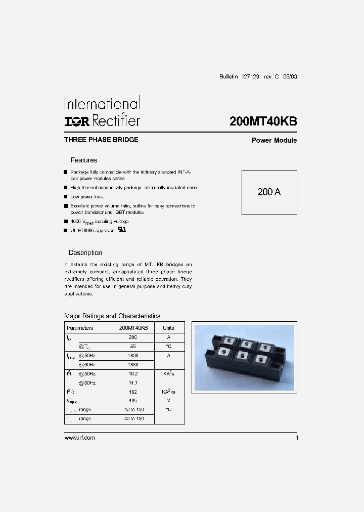 200MT40KB_1192761.PDF Datasheet