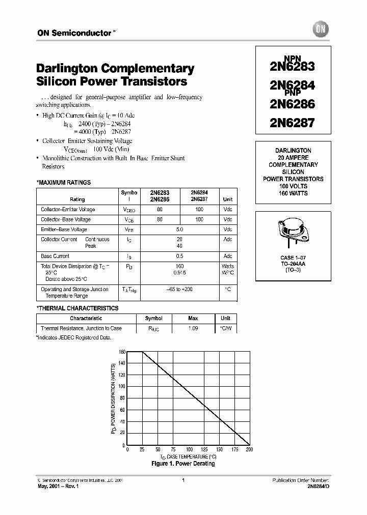 2N6287_1194250.PDF Datasheet