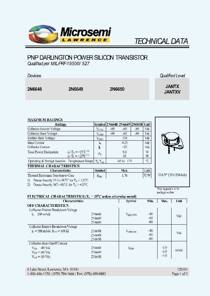 2N6648_1132603.PDF Datasheet