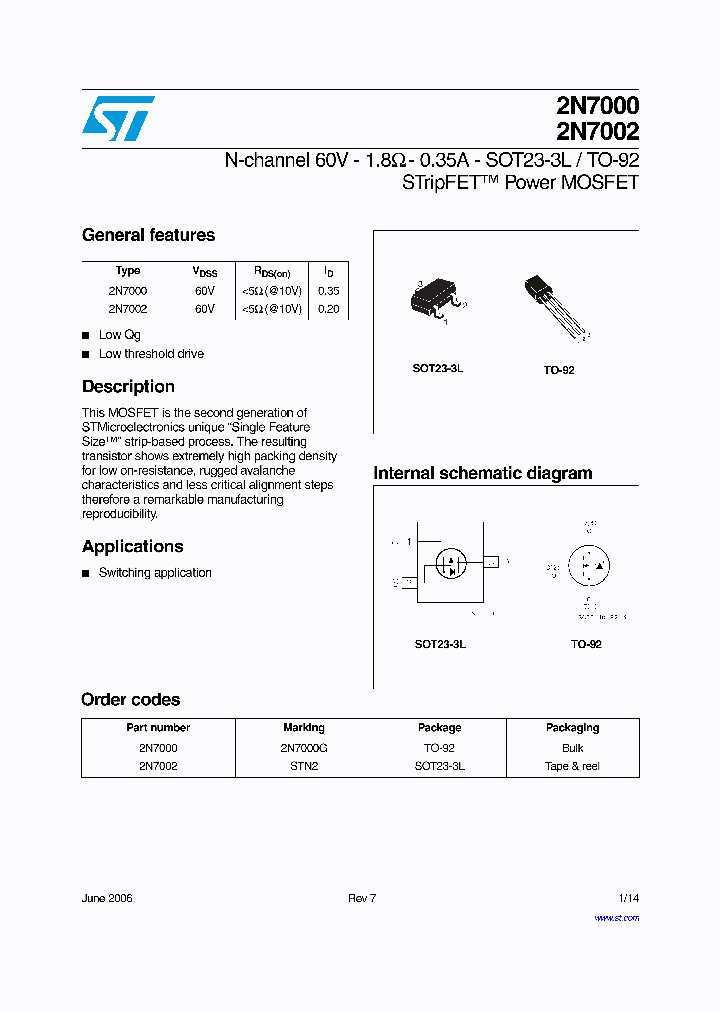 2N7000_921130.PDF Datasheet