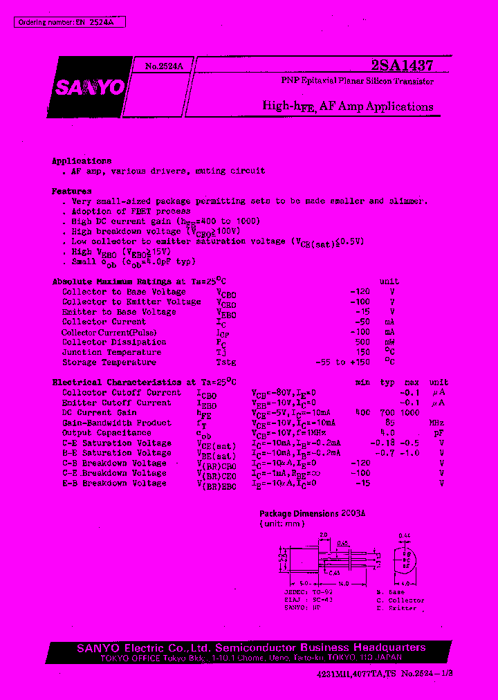 2SA1437_1194644.PDF Datasheet