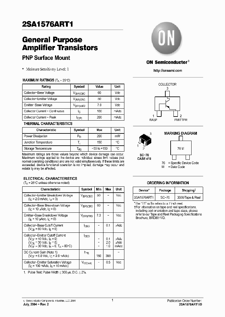 2SA1576ART1_1194697.PDF Datasheet