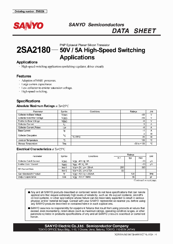 2SA2180_1043991.PDF Datasheet