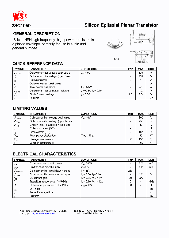 2SC1050_1045389.PDF Datasheet