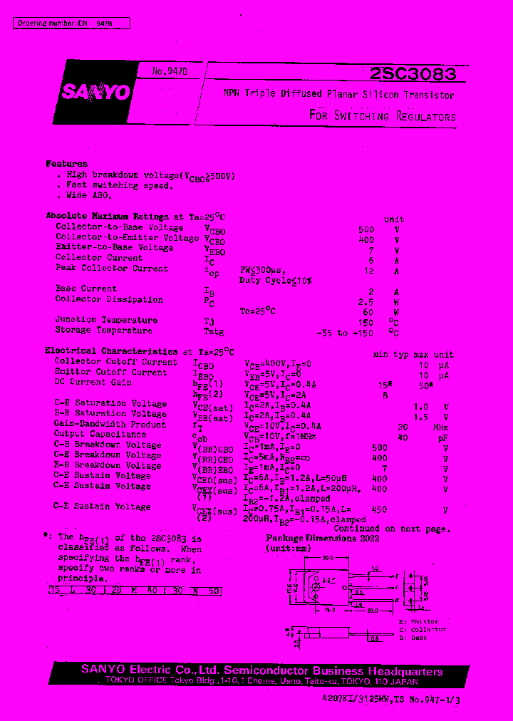 2SC3083_1162317.PDF Datasheet