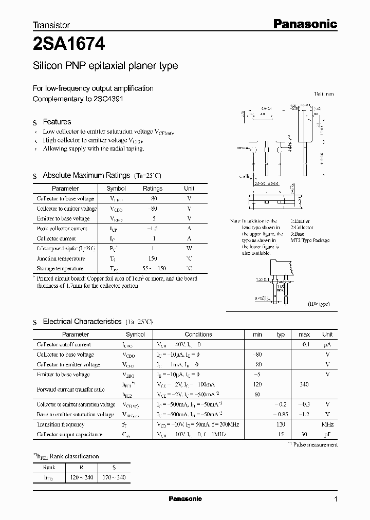 2SA1674_1147520.PDF Datasheet