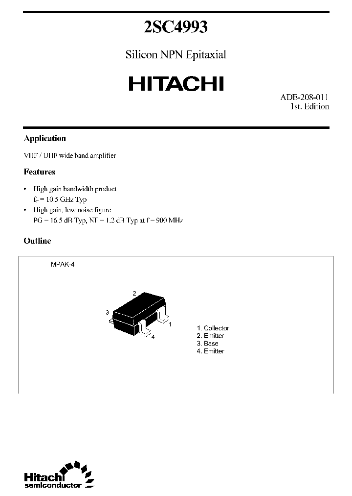 2SC4993_1163158.PDF Datasheet