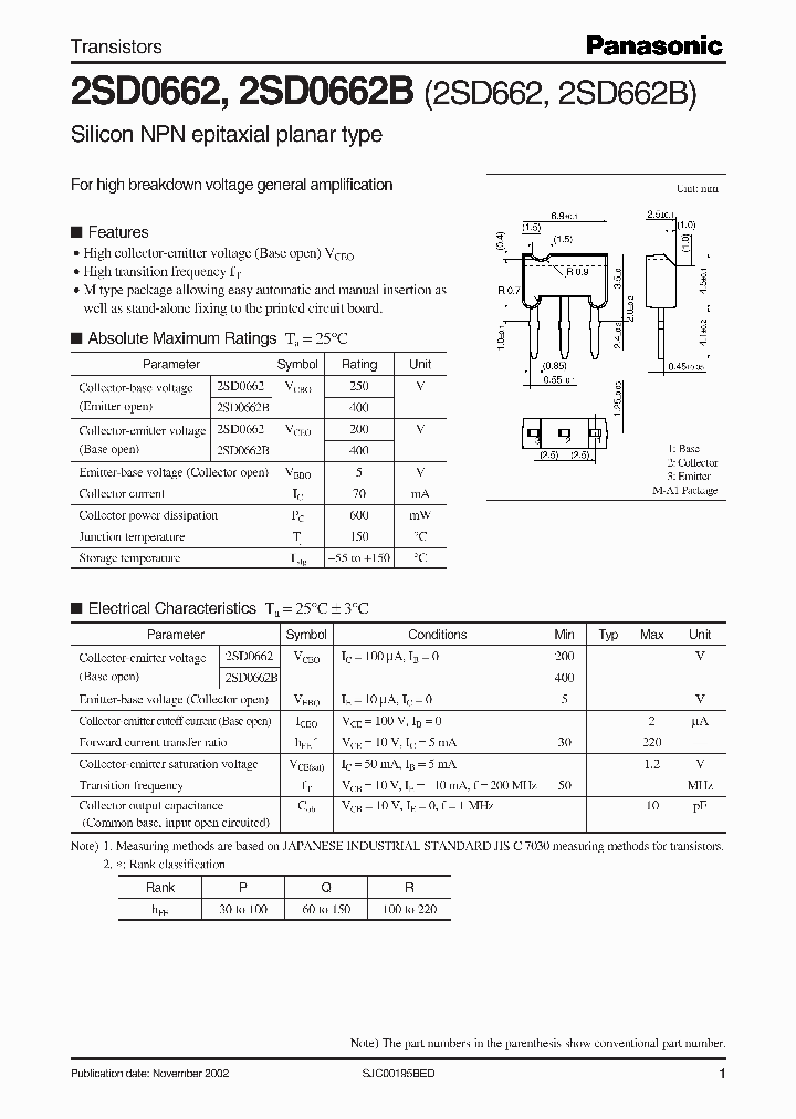 2SD0662_1187426.PDF Datasheet