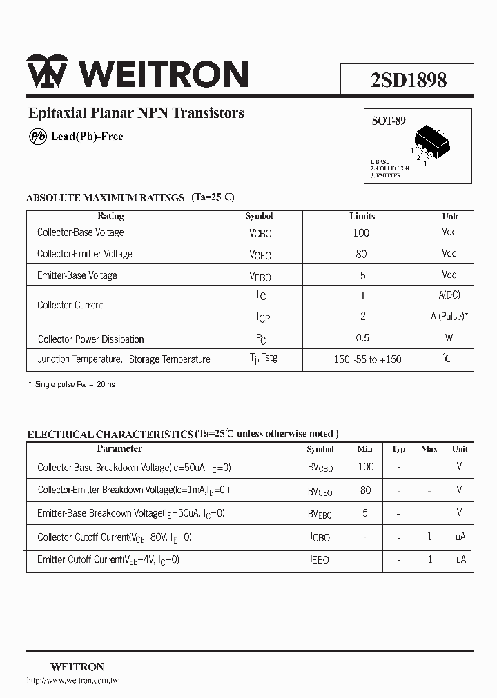 2SD1898_1196988.PDF Datasheet