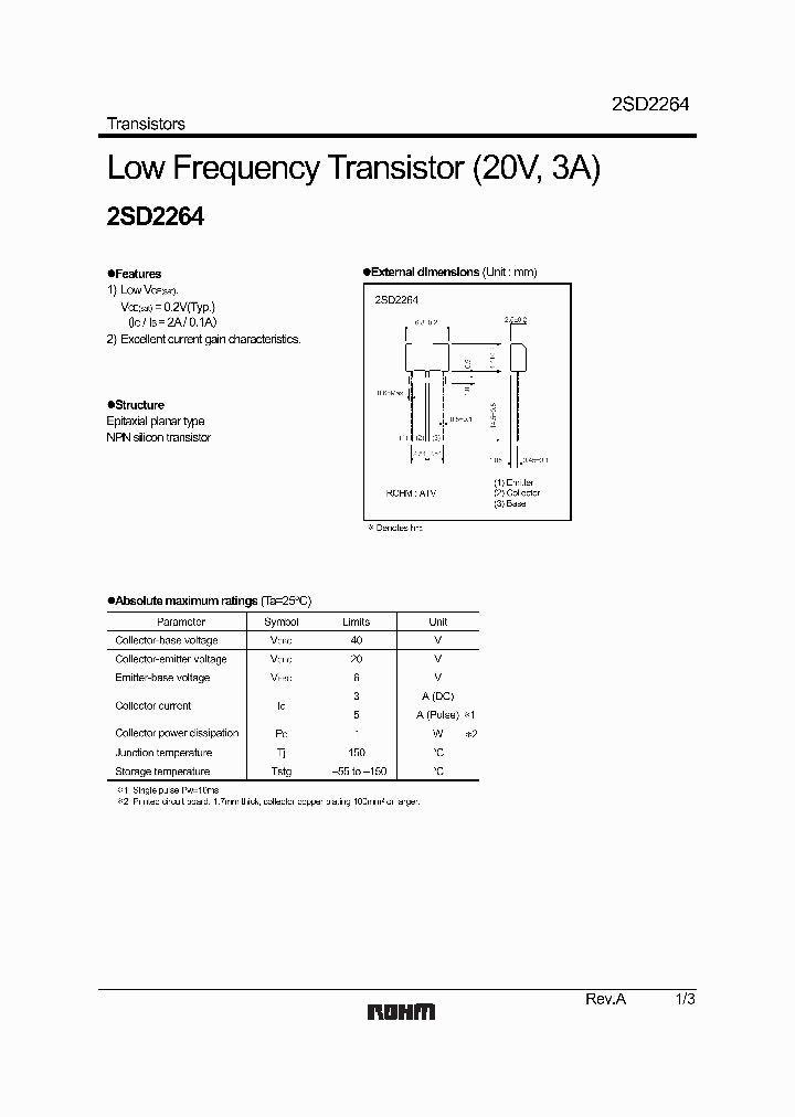 2SD2264_1197143.PDF Datasheet