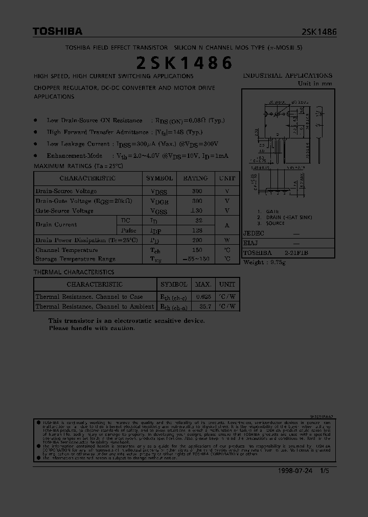 2SK1486_1127564.PDF Datasheet