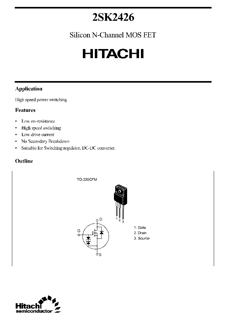 2SK2426_1198193.PDF Datasheet