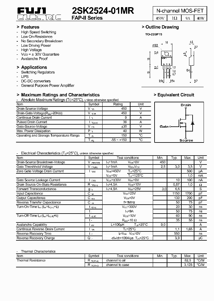 2SK2524-01MR_1198237.PDF Datasheet
