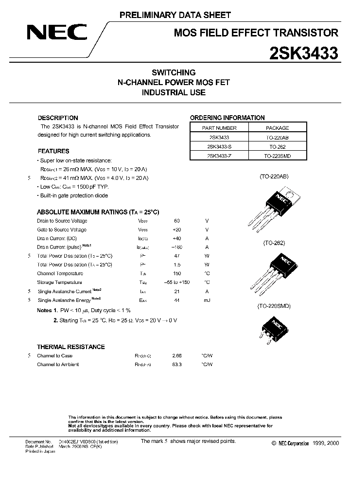 2SK3433-Z_1198681.PDF Datasheet