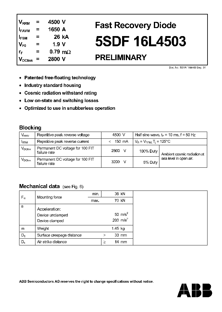 5SDF16L4503_1200798.PDF Datasheet