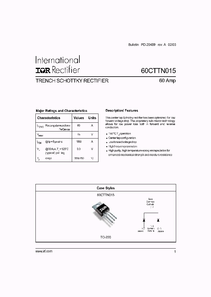 60CTTN015_1200848.PDF Datasheet