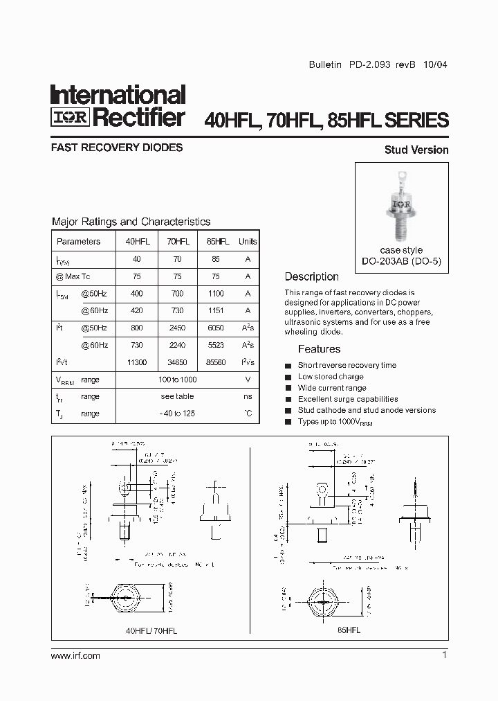 70HFLR10S02_1016980.PDF Datasheet