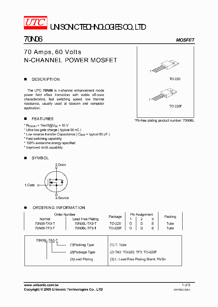 70N06L-TA3-L_1105556.PDF Datasheet