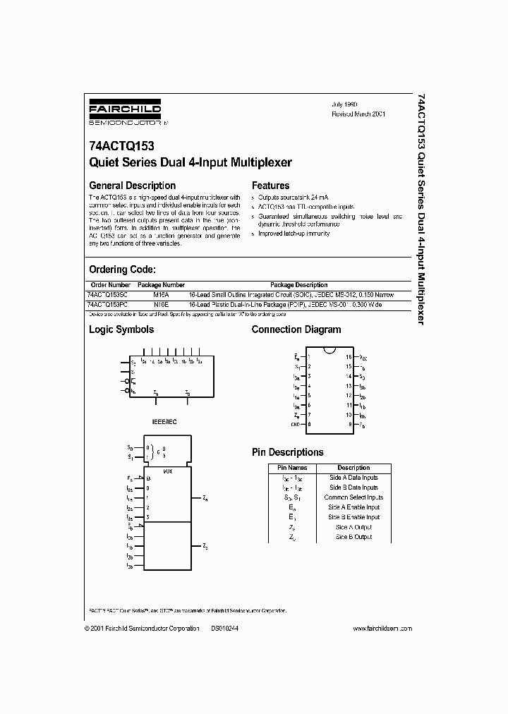 74ACTQ15301_1201697.PDF Datasheet