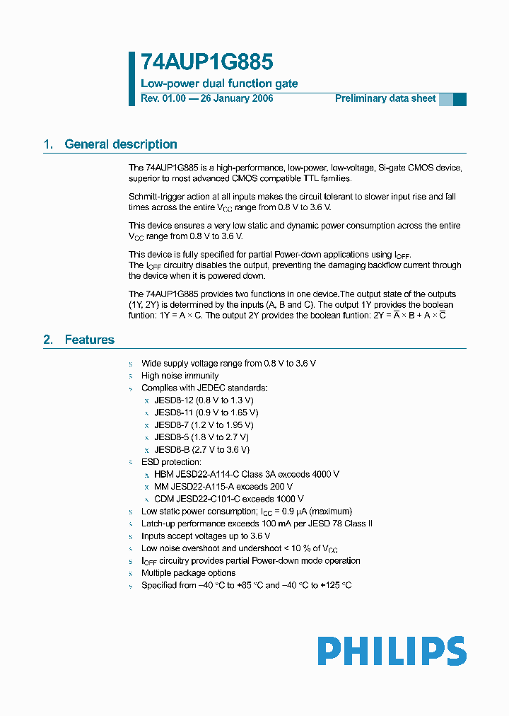 74AUP1G885_1105876.PDF Datasheet