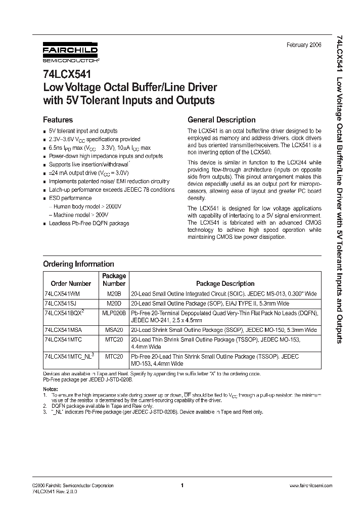 74LCX541WM_1202529.PDF Datasheet