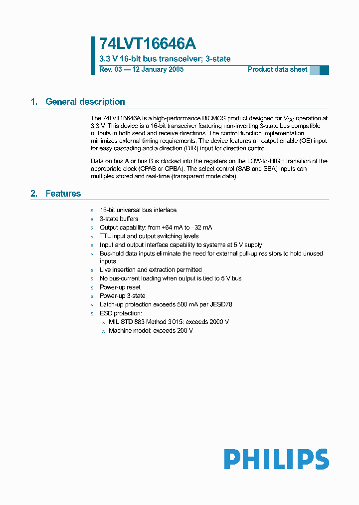 74LVT16646ADL_1114316.PDF Datasheet