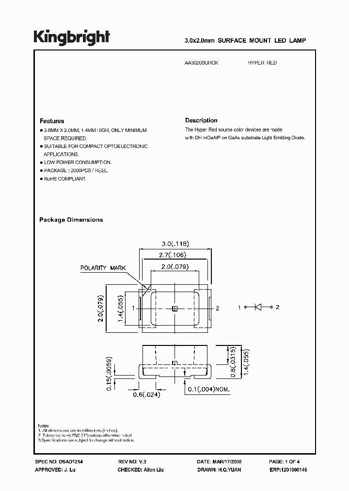 AA3020SURCK_1204933.PDF Datasheet
