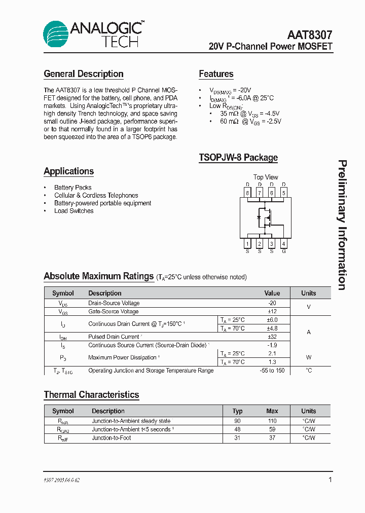 AAT8307ITS-T1_1205214.PDF Datasheet