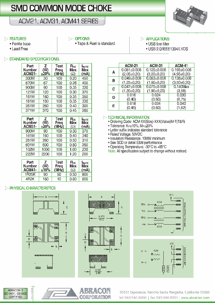 ACM41_1205486.PDF Datasheet