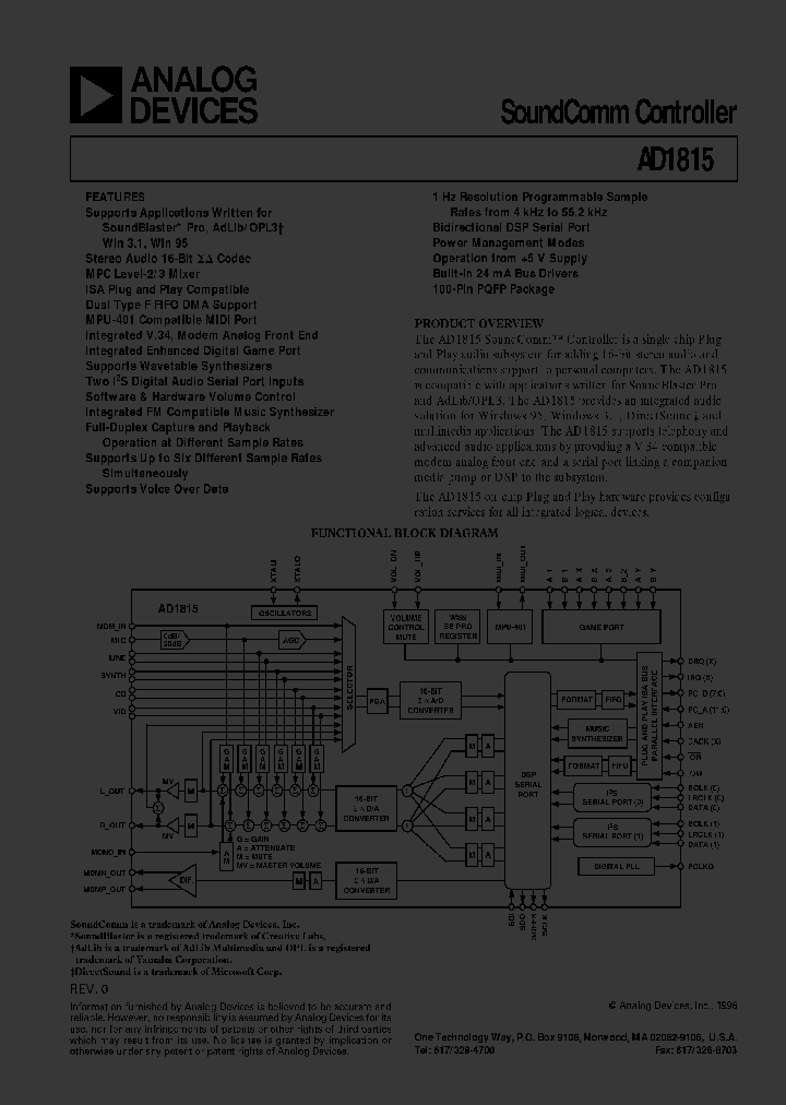 AD1815_1048588.PDF Datasheet