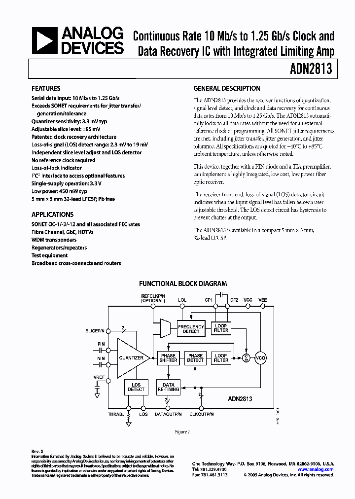 ADN2813ACPZ-RL7_1207437.PDF Datasheet